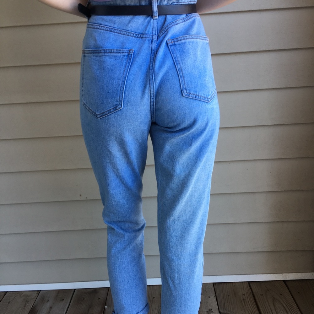 Boyfriend/Mom high waisted jeans - Picture 3 of 3